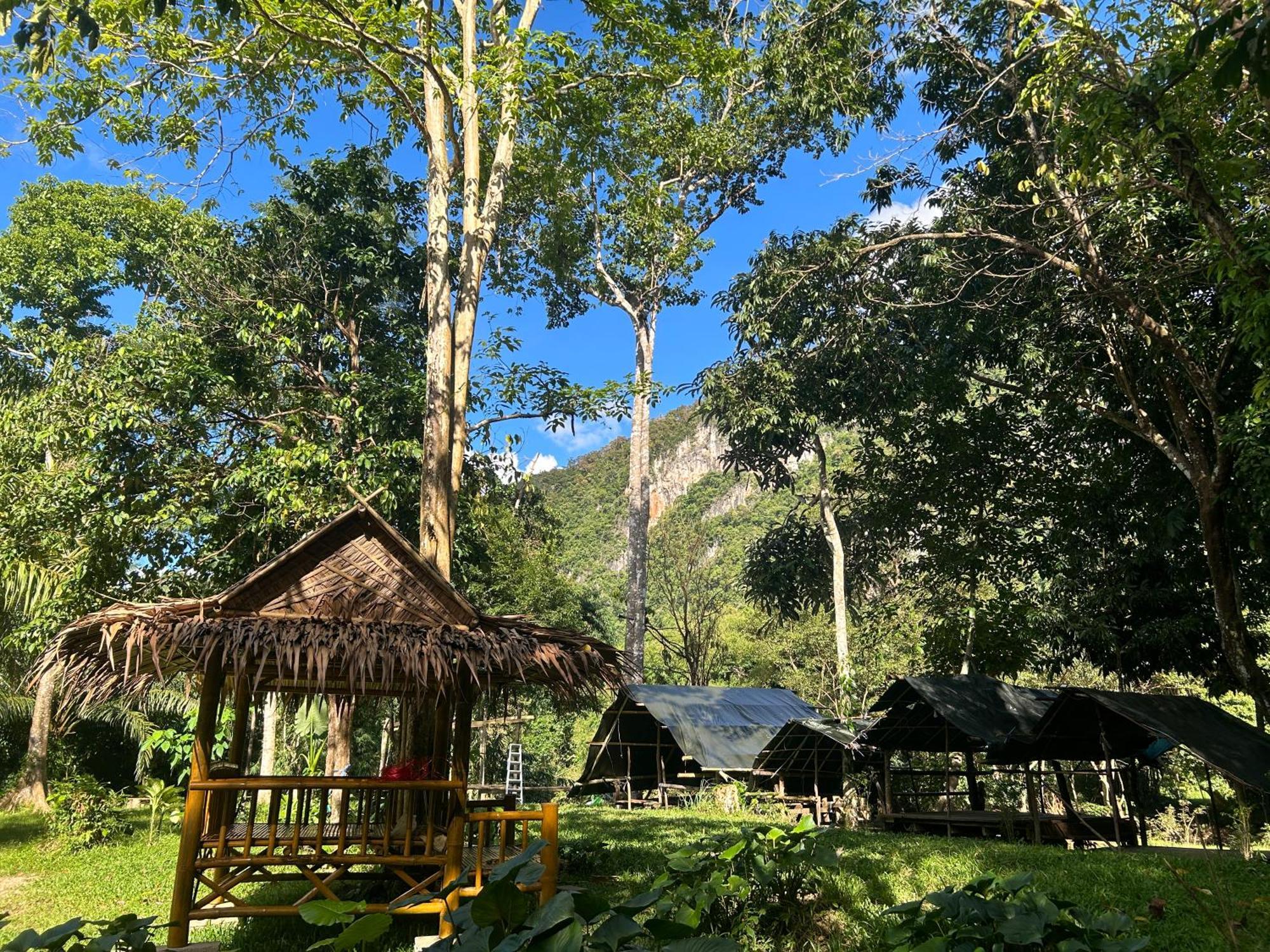 Khaosok August Freedom Camp Hotell Khao Sok National Park Exteriör bild